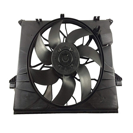 7-дюймовий високоефективний вентилятор охолодження радіатора чорного електричного масляного охолоджувача